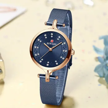 ODMENA hodinky dámske 2020 luxusné dámske hodinky hodinky pre ženy bežné hodinky vodotesné náramkové hodinky pre ženy quartz hodinky