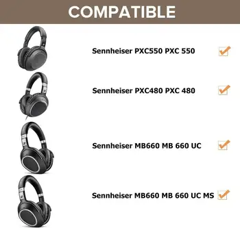 OFC Nahradenie Stereo Audio Kábel Predlžovací Kábel Drôt pre Sennheiser PXC550 PXC480 PXC 550 480 MB660 MB 660 UC MS Slúchadlá