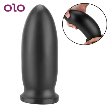 OLO Masáž Prostaty Veľký Zadok Plug Erotické Análny Sex Hračky Pre Mužov, Ženy, Gay Super Obrovský Análny Plug Riti Rozšírenie Stimulátor