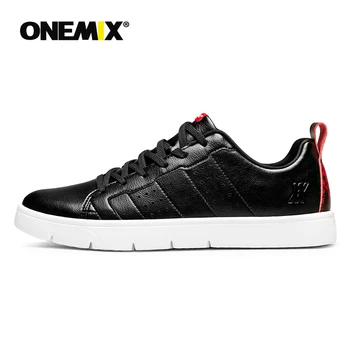 ONEMIX 2019 Muži Čierne členkové Topánky Ľahké Ženy Biele Tenisky na Platforme zapatillas mujer