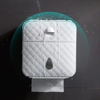 ONEUP Prenosné Dvojité Toaletný Papier Vodotesný Úložný Box Na Wc na Stenu Roll Papiera Zásobník Kúpeľňových Doplnkov