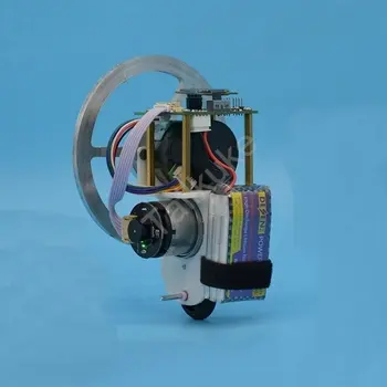 Open Source Zotrvačnosti Kolesa Self-balancing Jednokolky Robot STM32 Klasické PID Vyvažovanie Auta Vlákniny Elektronické Technológie
