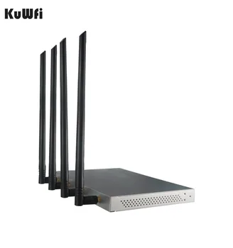 OpenWrt 1200Mbps Bezdrôtový Router 802.11 AC dvojpásmový Bezdrôtový WIFI Opakovač Cez Stenu Router 4*7dBi Antény USB2.0 Rozhranie