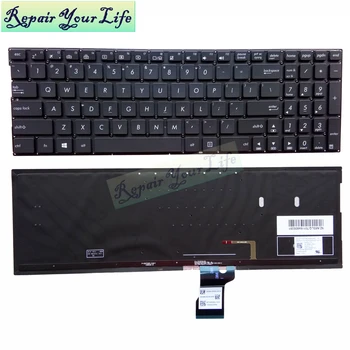 Opravu Si Život notebook klávesnica pre ASUS Q552 Q524 N592 Q504 Q502 N543U Q551 NÁM jazyk klávesnice s podsvietený nové