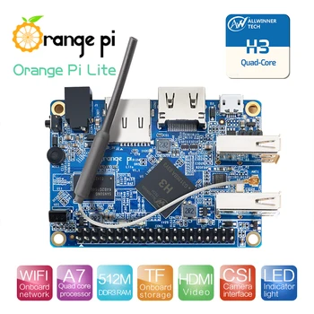 Orange Pi Lite 512MB DDR3 s Quad Core 1,2 GHz WiFi anténa Podpora Android, Ubuntu Obrázok