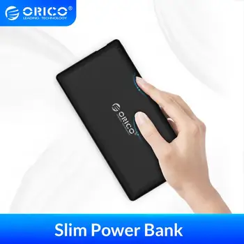 ORICO 8000mAh Supwer Slim Power Bank Tenký USB Externá Nabíjačka Batérií Pre Smartphone Teblet Malé Powerbank