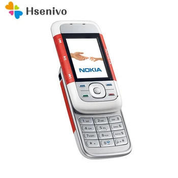 Originál Nokia 5300 Odomknutý 2G GSM 900/1800/1900 Mobile Mobilný Telefón Podporovať anglický/ruština/arabčina/hebrejčina klávesnice mobilné telefóny