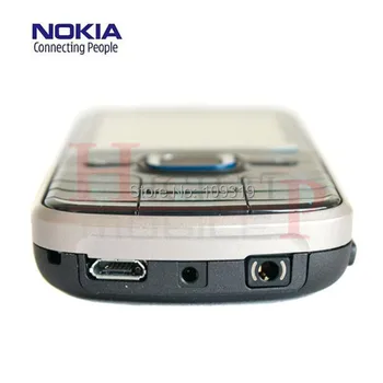 Originál Nokia 6220 Classic A-GPS, 3G 5MP Fotoaparát 6220c mobilný telefón veľkoobchod Nokia 6220 Zrekonštruovaný Doprava Zadarmo