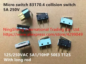 Originál nové micro switch 83170.4 kolízie prepínač 5A, 250V