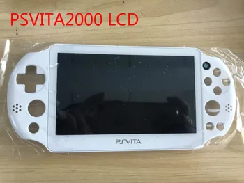 Originál Nové Zmontované LCD Displej s rámom nahradenie pre PS Vita 2000 Slim pre PSV 2000 PSV2000 LCD Ľan