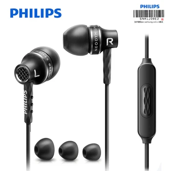 Originál Philips Hybird In-Ear Headset SHE9105 s Neodýmu Technológie Vonkajšie Športové Slúchadlá Kompatibilné s iOS/ Andriod