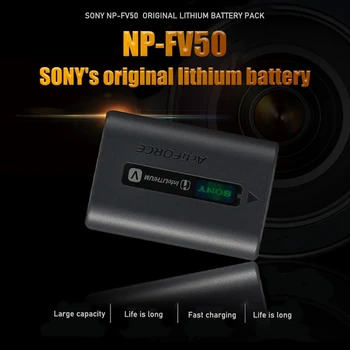 Originál Sony NP-FV50 Fotoaparát, batériu NP FV50 HDR XR550E XR350E CX550E CX350E CX150E DCR SR68E SX83E SX63E SX43E CX230 XR260