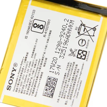 Originálne Batérie LIP1635ERPCS Pre Sony Xperia XA1 G3112 G3121 G3116 LIS1618ERPC Náhradné Batérie Telefónu 2300mAh