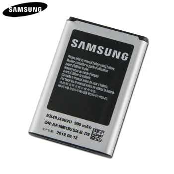 Originálne Batérie Telefónu EB483450VU Pre Samsung GT-C3630 GT-S5350 C3752 GT-C3592 GT-C3230 GT-C3752 GT-C3528 C3630 C3230 C5350