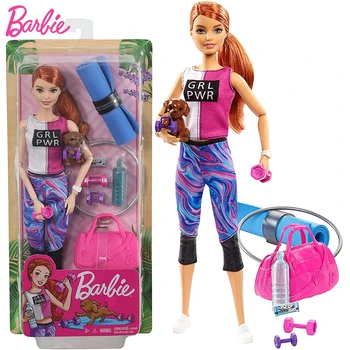 Originálne Bábiky Barbie Vyrobené Presunúť Jogy Spoločné 18-Palcové Telo Baby Bábiky pre Dievčatá Brinquedos Deti Hračky pre Deti Juguetes Dary