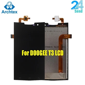 Originálne DOOGEE T3 LCD Displej + Dotykový Displej Digitalizátorom. Montáž Panel Digitálny Replacemen Nástroje 4.7