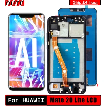 Originálne LCD Pre Huawei mate 20 lite LCD Displej Dotykový Displej Digitalizátorom. Montáž Náhradná Pre Huawei mate 20 lite LCD Displej