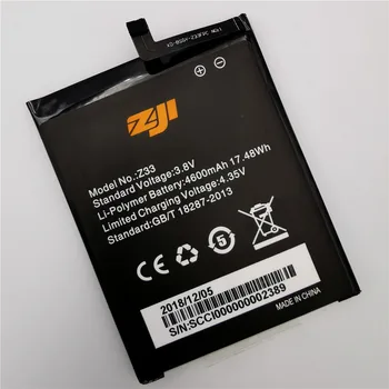 Originálne Nové Originálne Pre HOMTOM zoji Z33 Batérie 4600 mAh pre HOMTOM ZOJI Z33 Smart Telefónu kontakty batérie +Bezplatné Nástroje