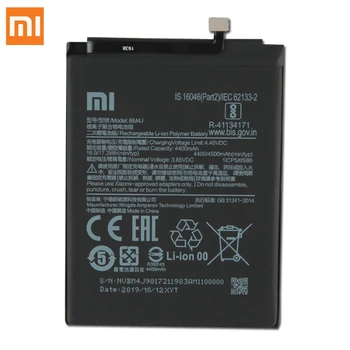 Originálne Náhradné Batérie BM4J Pre Xiao MI Redmi Poznámka 8 Pro Originálne Batérie Telefónu 4500mAh