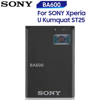 Originálne Náhradné Batérie Pre Sony Sony ST25i ST25C Xperia U Kumquat BA600 Originálne Batérie Telefónu 1290mAh