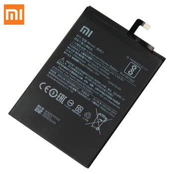Originálne Náhradné Batérie Pre Xiao Mi Max3 Max 3 BM51 Originálne Batérie Telefónu 5500mAh
