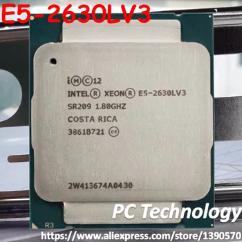Originálne procesory Intel Xeon OEM Verzia E5 2630LV3 CPU 8-jadrá 1.80 GHZ 20MB 22nm LGA2011-3 E5 2630L V3 procesor E5-2630LV3