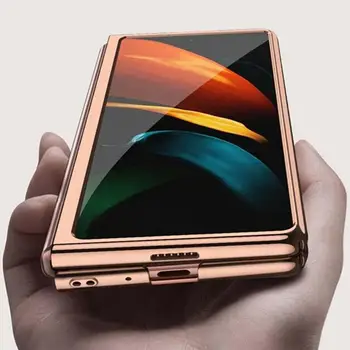 Originálne puzdro Pre Samsung Galaxy Z Fold 2 Case Ultra-tenký Kryt Proti klepaniu Z Pevného Dieťa Ochrany Fold 2 Skin Pre Samsung
