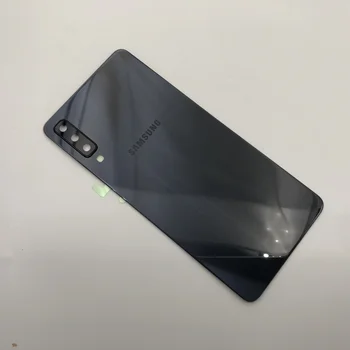 Originálne Zadné Sklo na Samsung Galaxy A7 2018 A750 Kryt Batérie Prípade A750F SM-A750 Zadné Dvere Bývanie Sklenený Panel Náhradné