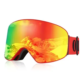 OUTAD Dvojitej Vrstvy Lyžiarske Okuliare UV400 Anti-Fog Ochranné Okuliare Outdoorové Športy, Korčuľovanie, Lyžovanie Okuliare Sneh Snowboard Okuliare