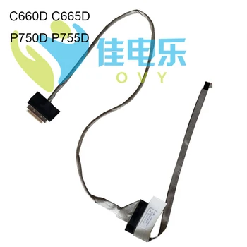 OVY Notebook LVDS LCD Kábel C660 Pre Toshiba Satellite C660D C665 P750 P755 D konektora káblov DC02001BG10 Videu Flex kábel