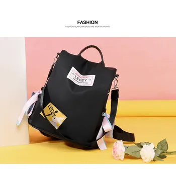 Oxford handričkou batoh žien nové módne všestranný anti-theft veľkú kapacitu Cestovný Batoh študentská aktovka roztomilý batoh