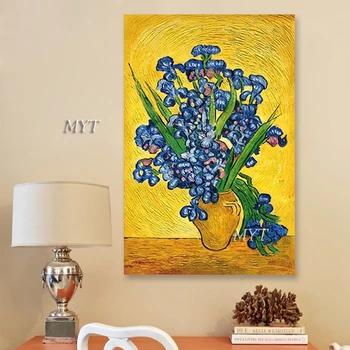 Paleta Nôž Kvet Van Gogh Olejové Maľby Reprodukcie Umenia, Ručne Vyrábané Slávny Stene Obraz Na Plátne Umelecké Diela Panel Nastaviť Pre Home Decor