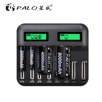 PALO AA Ni-Mh Batéria Vysoká Kapacita 3000mAh 1.2 V, AA Nabíjateľné Batérie, LED Baterky Svetlomety Wireless Mouse batérie