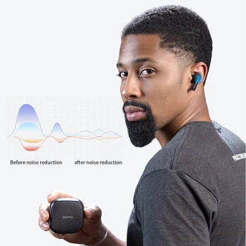 PaMu List Pravda Bezdrôtové Slúchadlá Potlačením Hluku Bluetooth Headset TWS Slúchadlá S Nabíjanie Box A Duálny Mikrofón