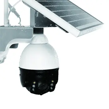 Pan Tilt 1080P Solárnej Energie, Vonkajšie Bezpečnostné Fotoaparát Vodotesný P2P Nočné Videnie Wifi Cloud Video Bezpečnostné Kamery
