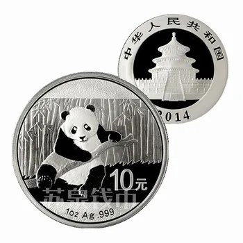 Panda Mince , 30 G , NOVÉ UNC Zberateľstvo, Čína 10 Juanov , Skutočné Strieborné Pamätné Mince