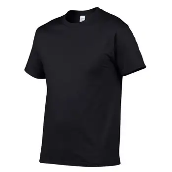 Para hombre blanco y negro de algodón camisetas verano skate camiseta de skate para hombre Camisetas talla europea