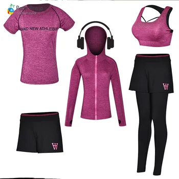 Para Praia 2020 Novej Telocvični Žena Športové oblečenie pre Ženy, Fitness Oblečenie, Tepláky pre Ženy Cvičenie Jogy Nastaviť Jogging Nosenie Orezať Začiatok
