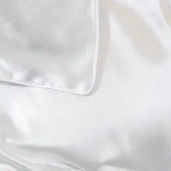 Parkshin Ušľachtilý Luxusná Prírodný Hodváb Krásy Bielej Posteľnej Bielizne Nastaviť Zdravú Pokožku Perinu Euro Prehoz Cez Posteľ Posteľná Bielizeň Nastaviť Bytový Textil