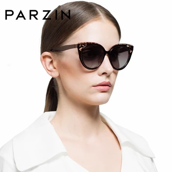 PARZIN Polarizované slnečné Okuliare Ženy TR90 Retro slnečné Okuliare Jazdy UV400 Dizajnér Okuliare Ženy Lentes De Sol Mujer Vysokej Kvality