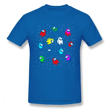 PatternAnime Oblečenie Dizajn Medzi NAMI on-Line Multiplayer Sociálne Odpočet Hra Bavlna Muži T-Shirt