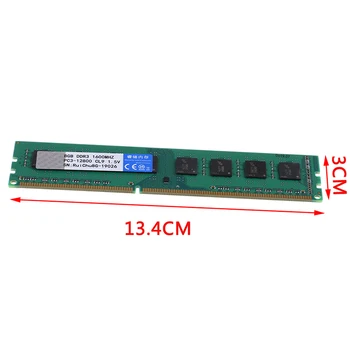 PC Pamäte RAM Memoria Modul Ploche Počítača DDR3 8GB 1600MHZ 240pin 1,5 V DIMM RAM Ploche Pamäť