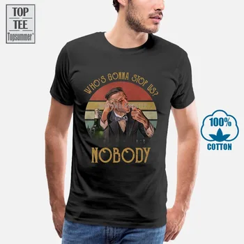 Peaky Klapky Arthur Shelby, Kto JE To Zastaviť Nás Nikto T-Shirt