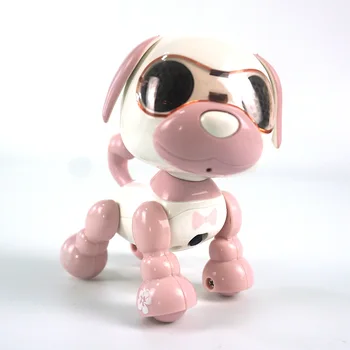 Pes Robot Hračka Roztomilý Smart Psa Interaktívne Smart Šteňa Robota Psa Hlas-Aktivuje Dotyk Nahrávanie LED Oči Nahrávanie Zvuku Spievať