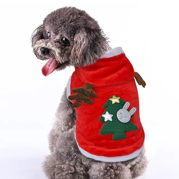 Pes Vianočné Oblečenie pre psy Malých Psov Santa Kostým pre Pug Chihuahua Yorkshire Pet Mačka Oblečenie Bunda, Kabát domáce Zvieratá Kostým