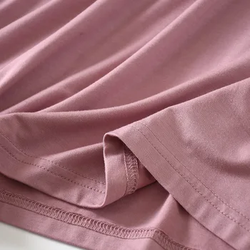 Pevné Modálne dámske Domáce Oblečenie 2021 Nové Letné Krátky Rukáv Sleepwear Ženské Veľké Veľkosti Pajams Šortky Ženy O-Krku oblečenie pre voľný čas