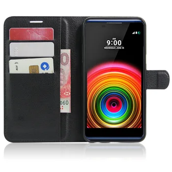 Peňaženka Kryt Držiaka Telefónu Prípadoch pre LG X Power /K220DS/K220i/LS755/US610 5.3