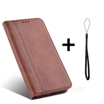 Peňaženky, Kožené puzdro pre Samsung Galaxy A21s A217F SM-A217F 6.5
