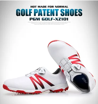 PGM Golf Mužov Topánky Super Kožené Športové Topánky Nepremokavé Priedušná Protišmykové Topánky Pre Mužov Veľkosť EUR 39-45
