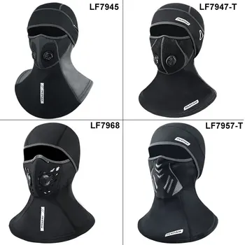 PHMAX Fleece Maska Ski Vetru Lyžovanie Masku na Tvár Filtre Zime Udržiavať v Teple, Ochranné Split Maska Outdoorové Športy, Cyklistické pokrývku hlavy